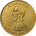 Rumanía, 50 Lei, 1995, Latón recubierto de acero, SC, KM:110