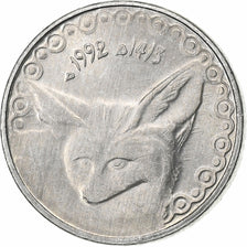 Algeria, 1/4 Dinar, 1992/AH1413, Algiers, Aluminum, AU(50-53), KM:127