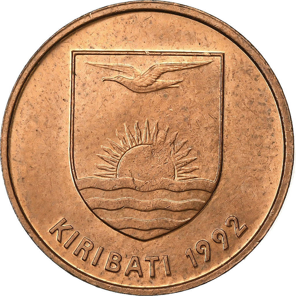 Kiribati, Cent, 1992, British Royal Mint, Bronze, MS(65-70), KM:1