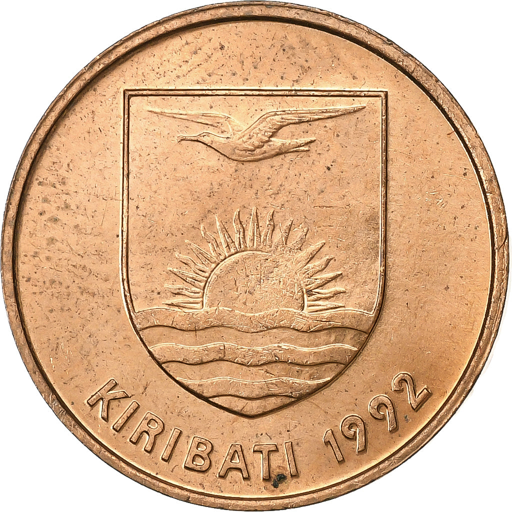 Kiribati, Cent, 1992, British Royal Mint, Bronze, MS(65-70), KM:1