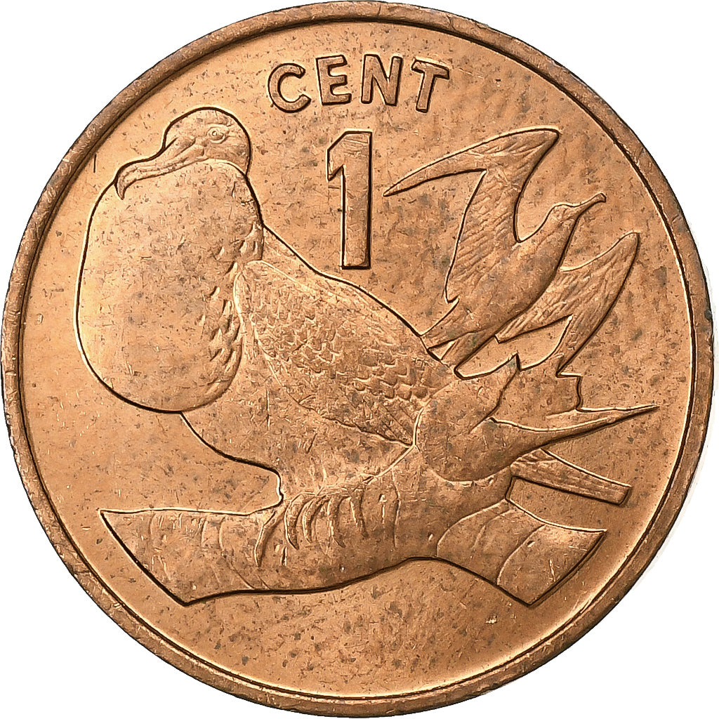 Kiribati, Cent, 1992, British Royal Mint, Bronze, MS(65-70), KM:1