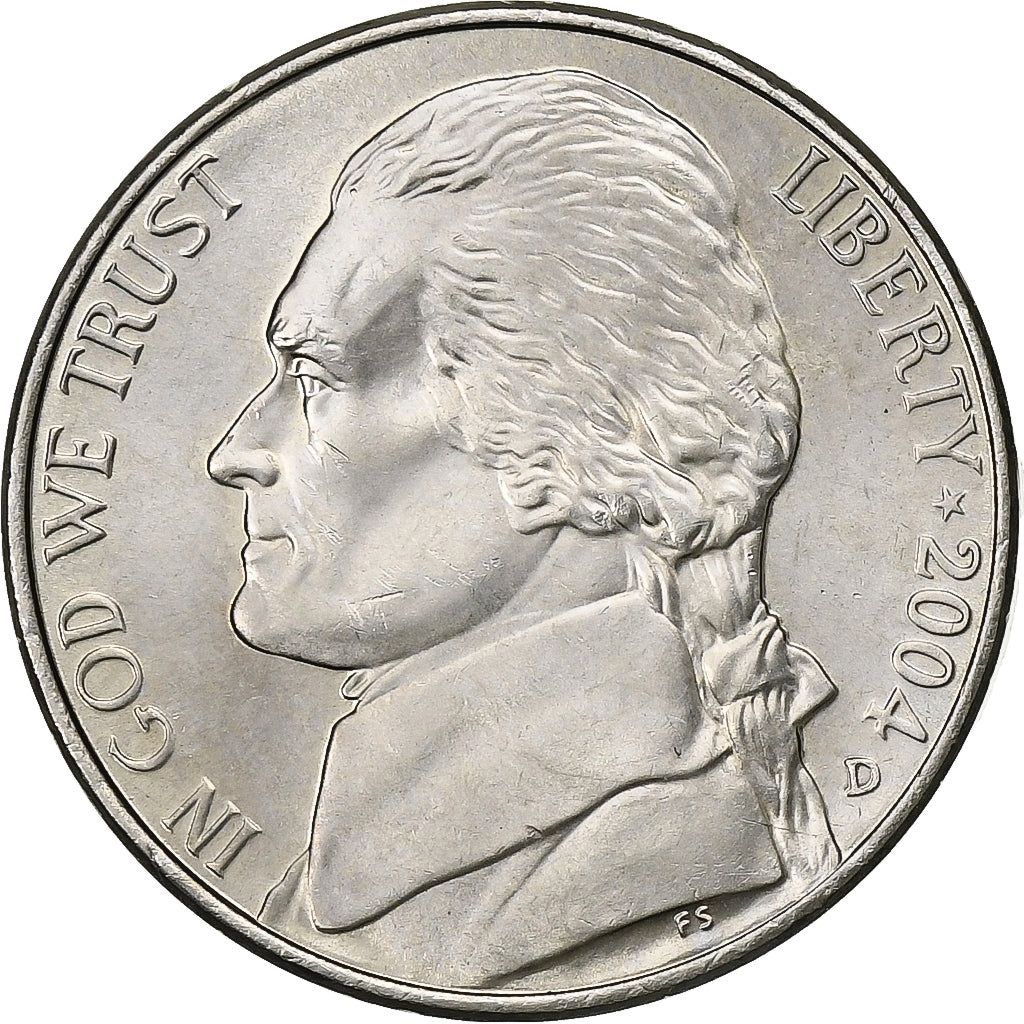 Estados Unidos, 5 Cents, Jefferson - Westward Expansion - Lewis & Clark