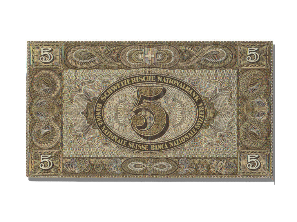 Banknote, Switzerland, 5 Franken, 1951, 1951-02-22, EF(40-45)