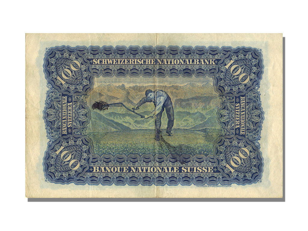 Banconote, Svizzera, 100 Franken, 1945, 1945-03-15, SPL-
