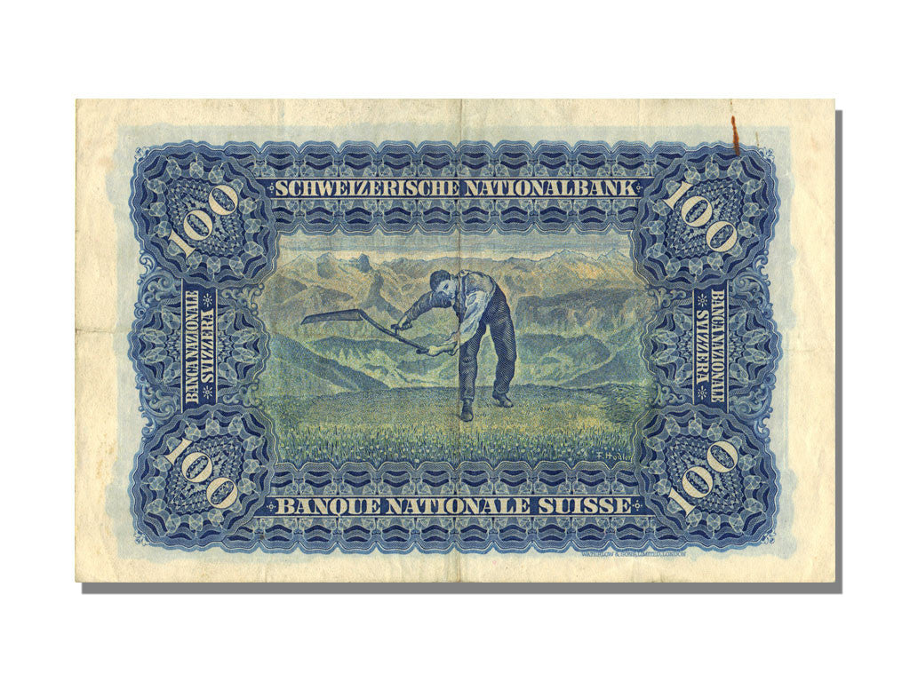 Billet, Suisse, 100 Franken, 1947, 1947-10-16, SUP
