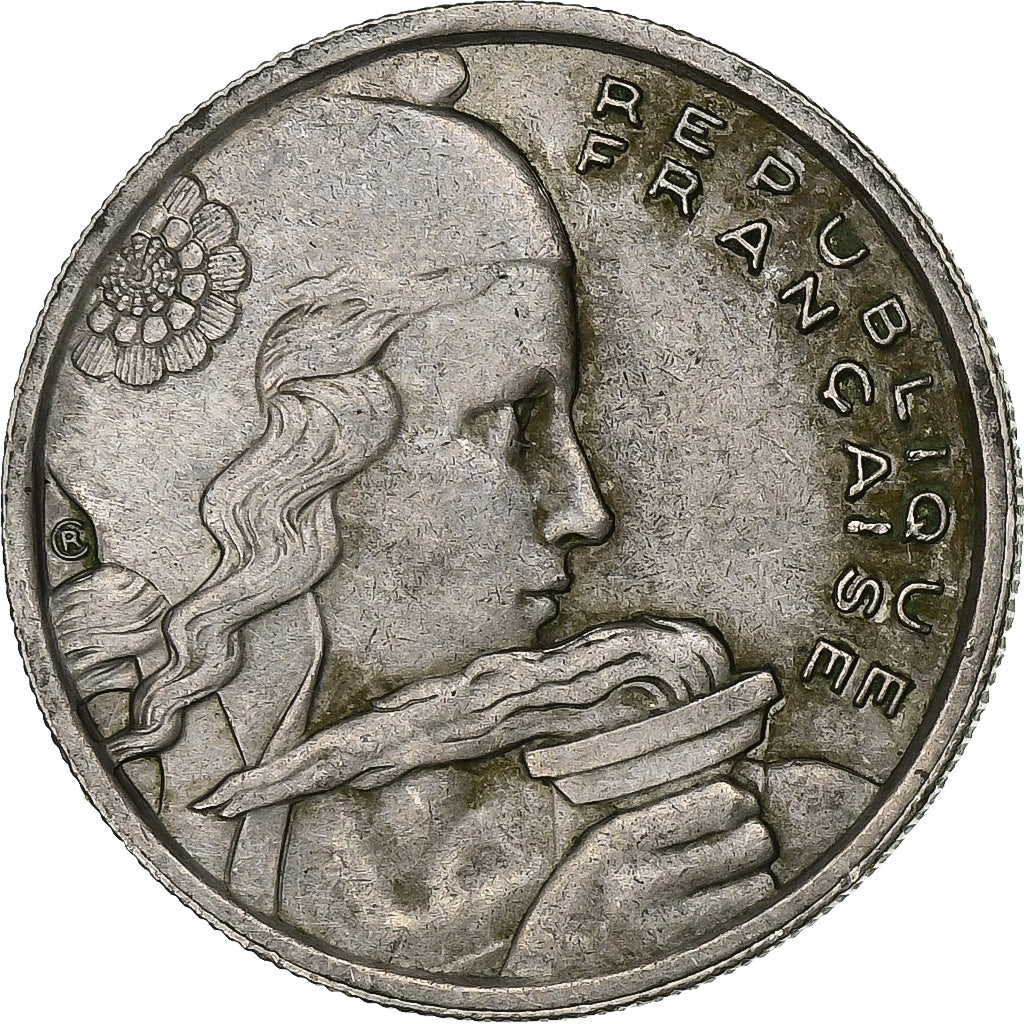 Frankreich, 100 Francs, Cochet, 1957, Kupfer-Nickel, SS, KM:919.1