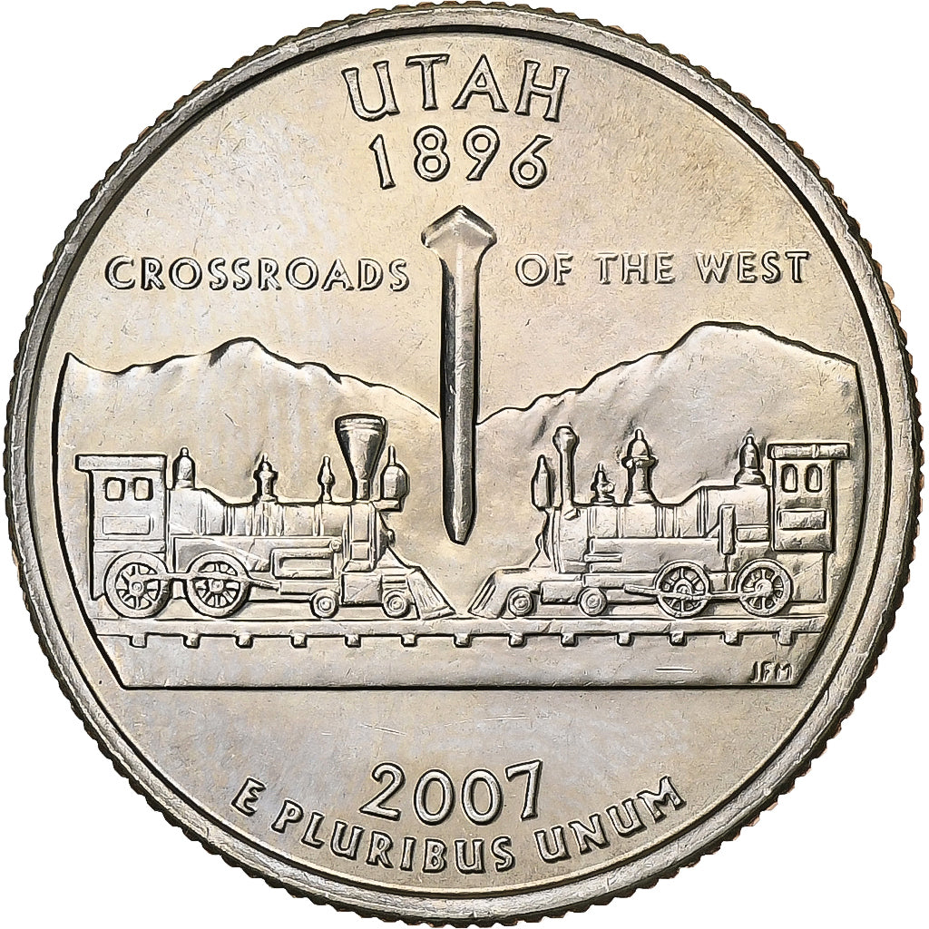 Verenigde Staten, Quarter, 2007, U.S. Mint, Copper-Nickel Clad Copper, UNC