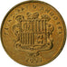 Andorra, 5 Centims, 2002, Brass, MS(64), KM:181