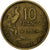 France, 10 Francs, Guiraud, 1952, Beaumont - Le Roger, Aluminum-Bronze
