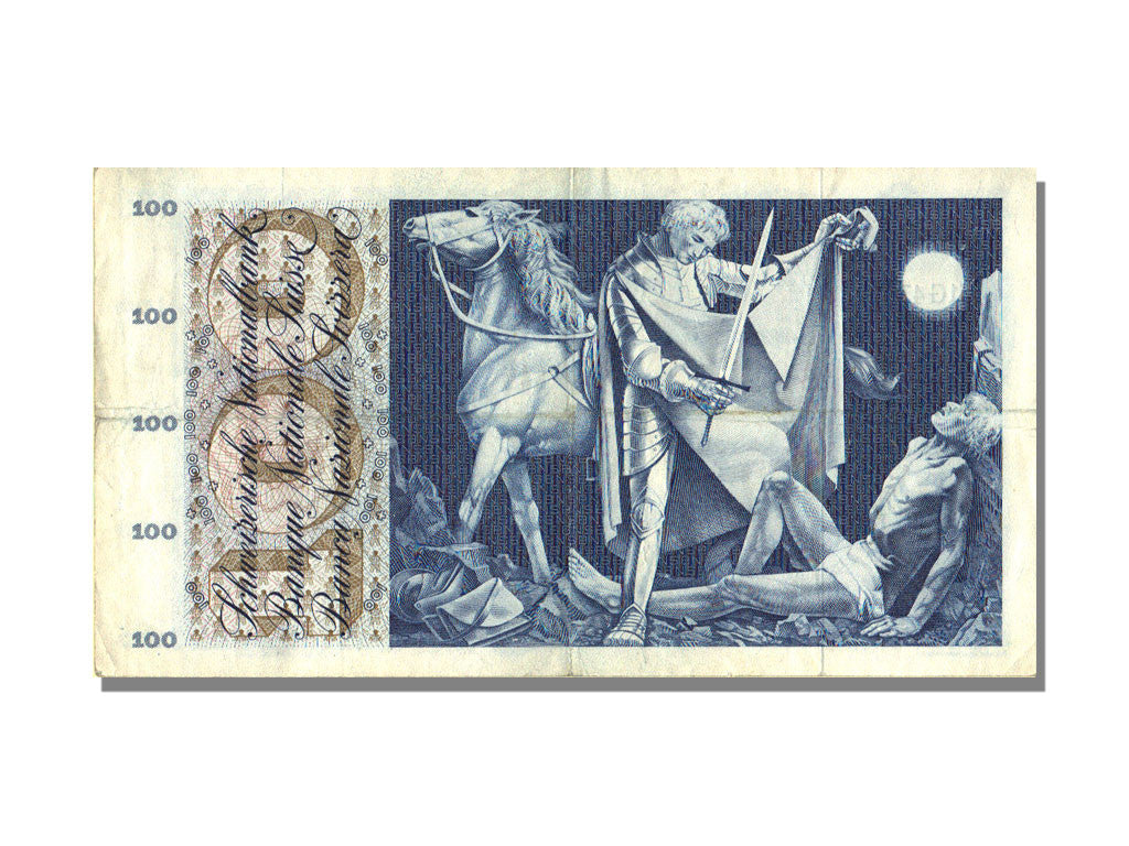 Billet, Suisse, 100 Franken, 1965, 1961-01-21, TTB