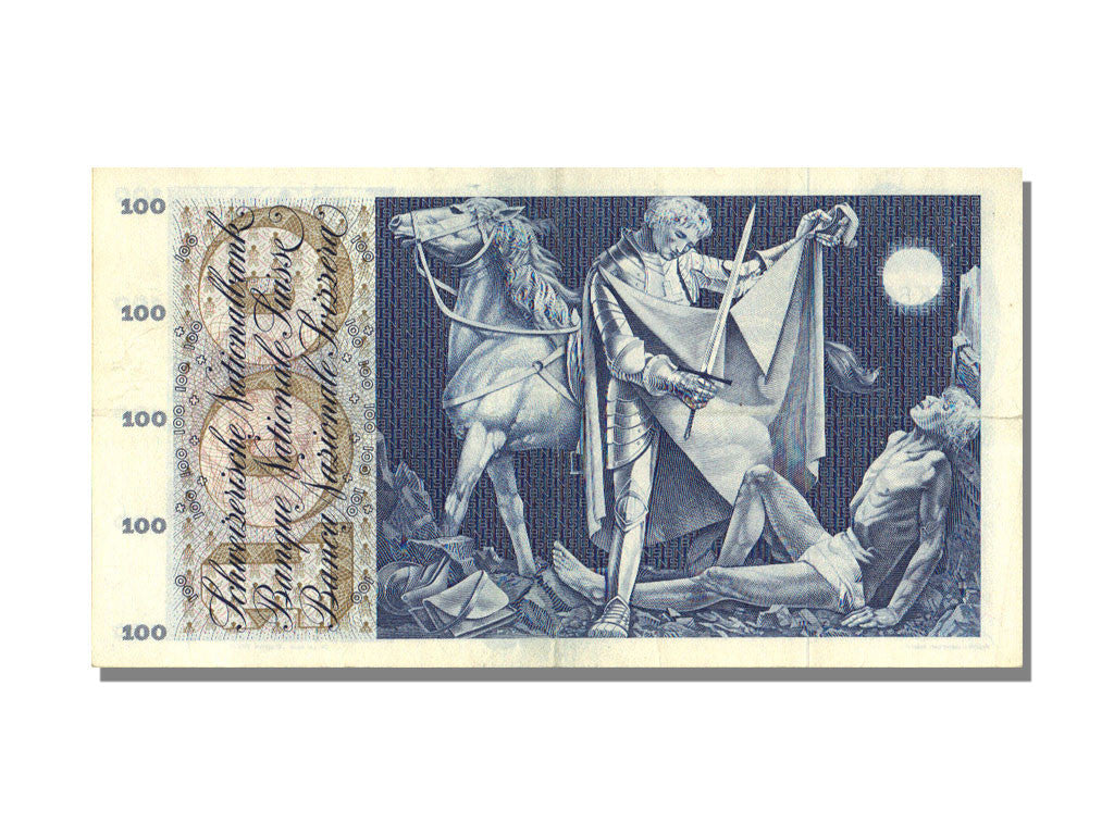 Banconote, Svizzera, 100 Franken, 1969, 1969-01-15, BB+
