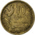 France, 10 Francs, Guiraud, 1950, Paris, Aluminum-Bronze, VF(20-25), KM:915.1