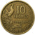 France, 10 Francs, Guiraud, 1950, Beaumont - Le Roger, Aluminum-Bronze