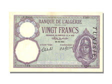 Banknote, Tunisia, 20 Francs, 1941, 1941-10-23, UNC(63)