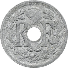 Francia, 10 Centimes, Lindauer, 1945, Beaumont - Le Roger, Zinco, MB+, KM:906.2