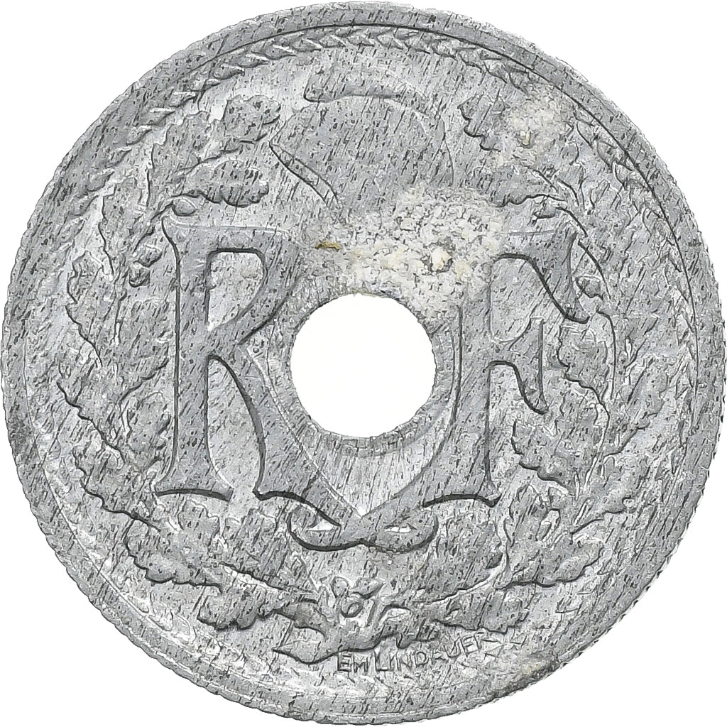 França, 20 Francs, Guiraud, 1952, Paris, Alumínio-Bronze, MS(63), KM:917.1