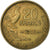 Frankreich, 20 Francs, Guiraud, 1953, Paris, Aluminum-Bronze, S+, KM:917.1