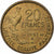 Frankreich, 20 Francs, Guiraud, 1951, Beaumont - Le Roger, Aluminum-Bronze, VZ+
