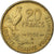 Frankreich, 20 Francs, Guiraud, 1951, Beaumont - Le Roger, Aluminum-Bronze, VZ