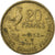 Frankreich, 20 Francs, Guiraud, 1952, Beaumont - Le Roger, Aluminum-Bronze, SS
