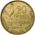 Frankreich, 20 Francs, Guiraud, 1953, Beaumont - Le Roger, Aluminum-Bronze, SS