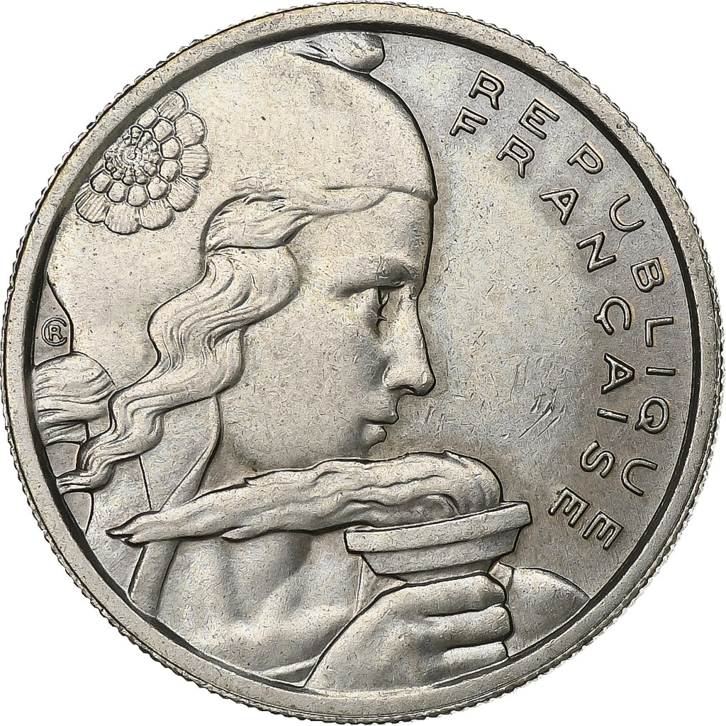 Frankreich, 100 Francs, Cochet, 1954, Kupfer-Nickel, VZ+, KM:919.1