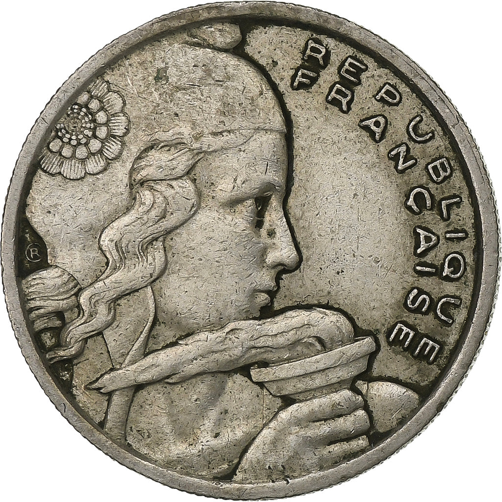 Frankreich, 100 Francs, Cochet, 1955, Kupfer-Nickel, S+, KM:919.1