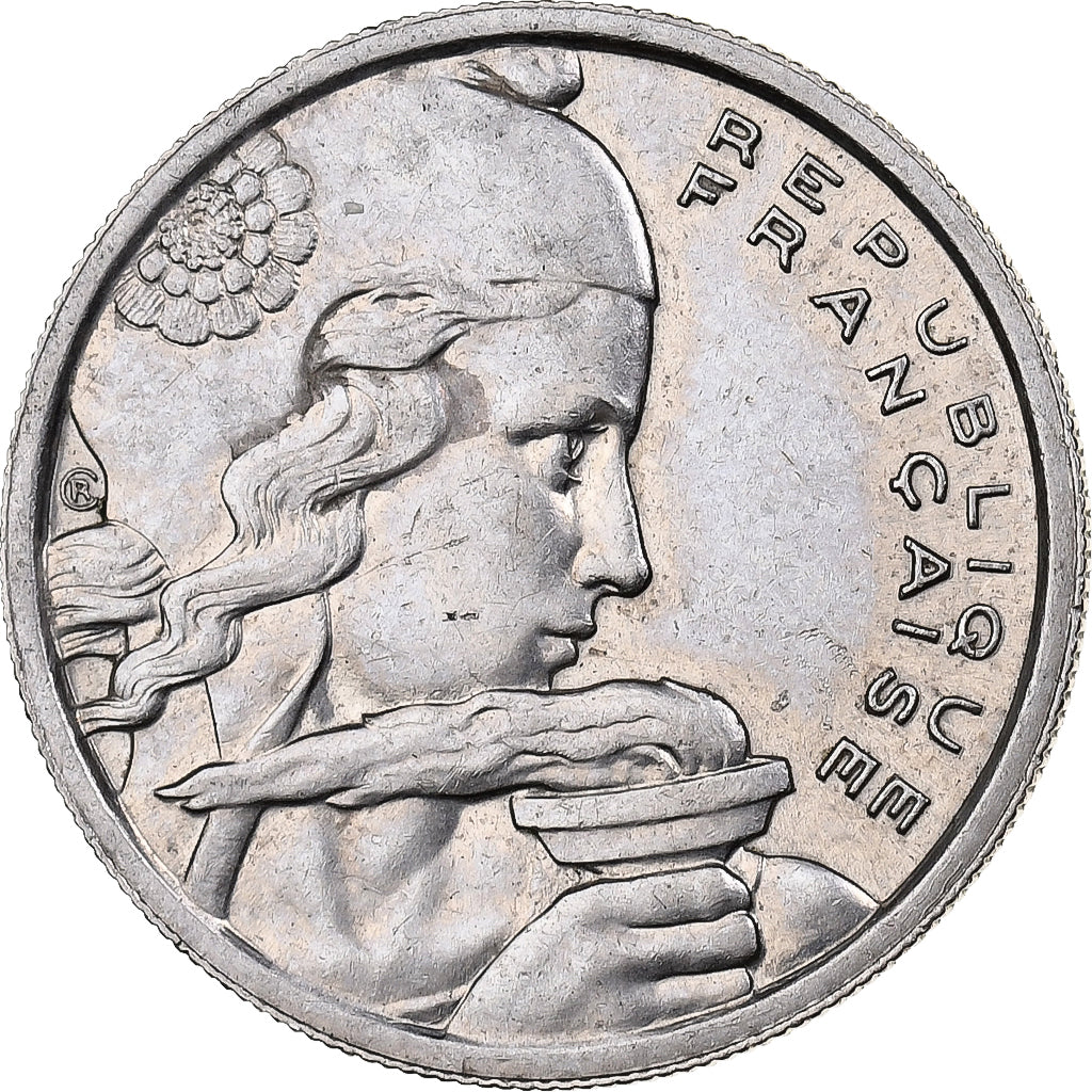 Francia, 100 Francs, Cochet, 1954, Rame-nichel, BB, KM:919.1