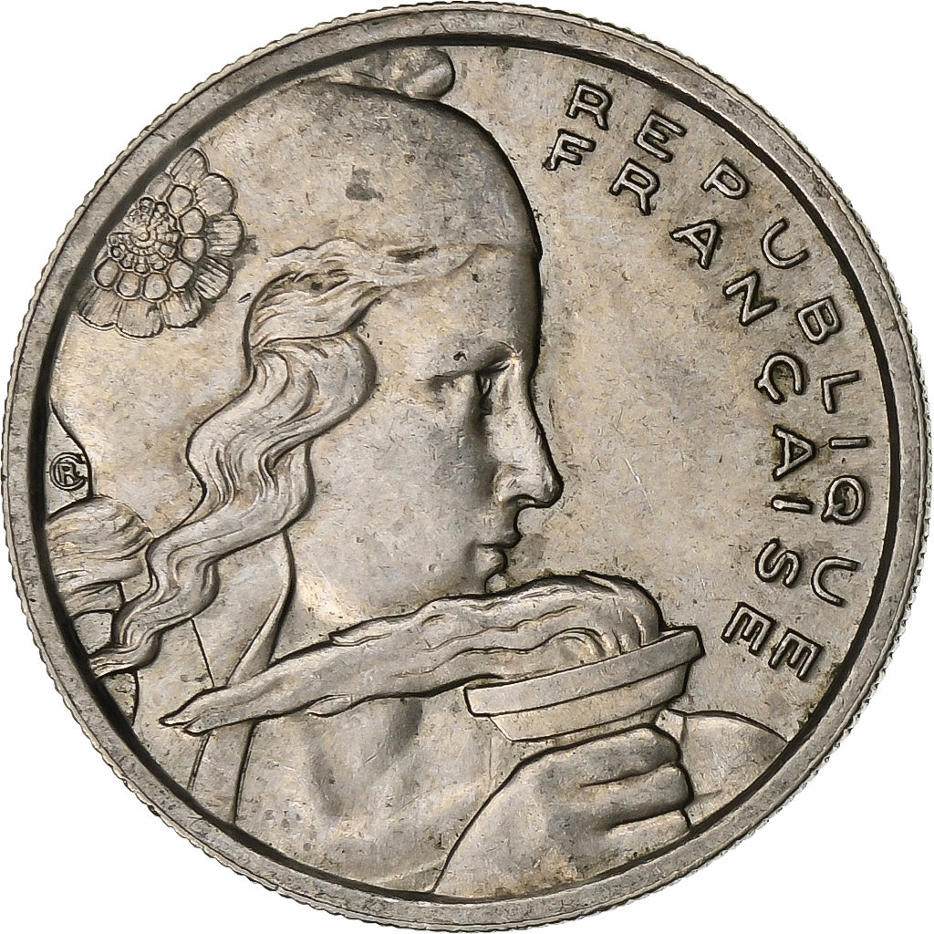 Francia, 100 Francs, Cochet, 1955, Beaumont - Le Roger, Rame-nichel, BB+