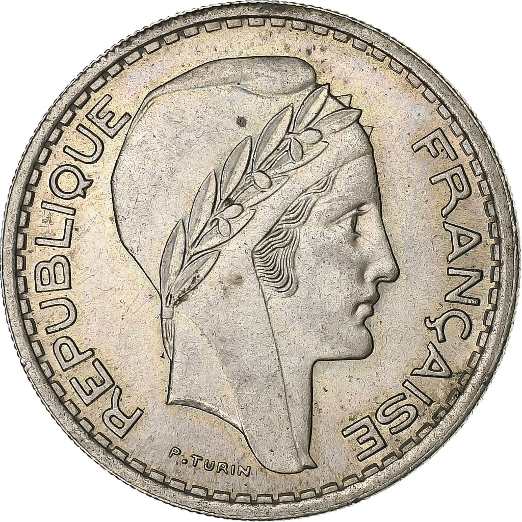 France, 10 Francs, Turin, 1947, Copper-nickel, AU(50-53), KM:908.1