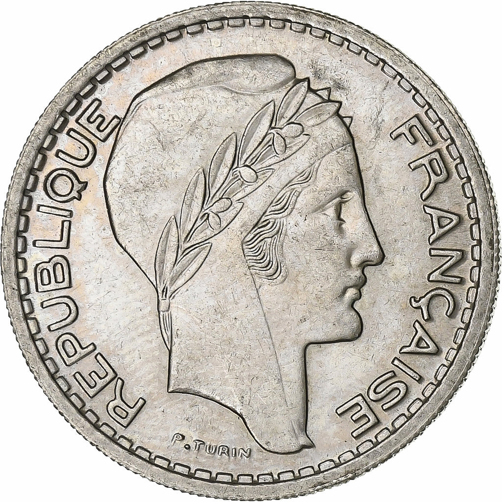 Francia, 10 Francs, Turin, 1948, Paris, Rame-nichel, SPL-, KM:909.1