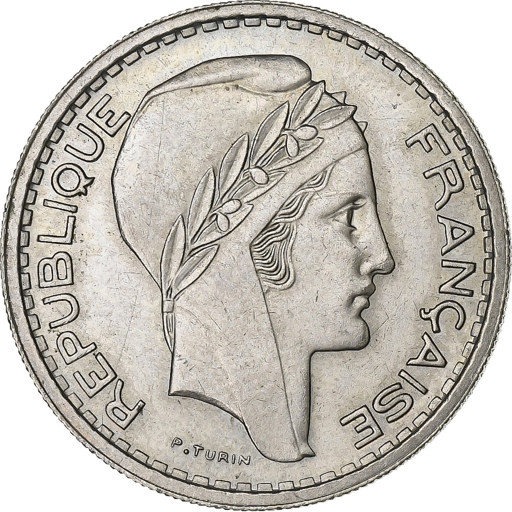 Francia, 10 Francs, Turin, 1948, Paris, Rame-nichel, SPL, KM:909.1