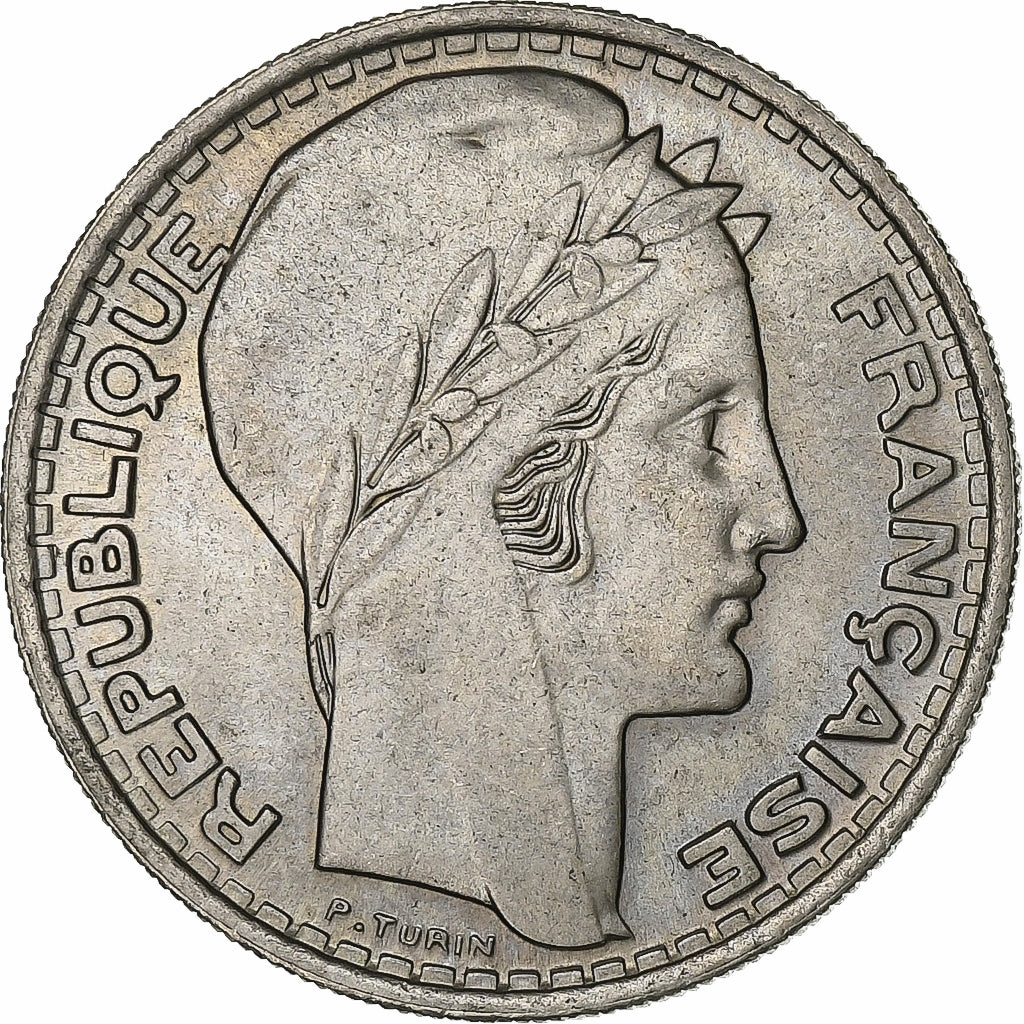 Frankreich, 10 Francs, Turin, 1945, Kupfer-Nickel, VZ+, KM:908.1