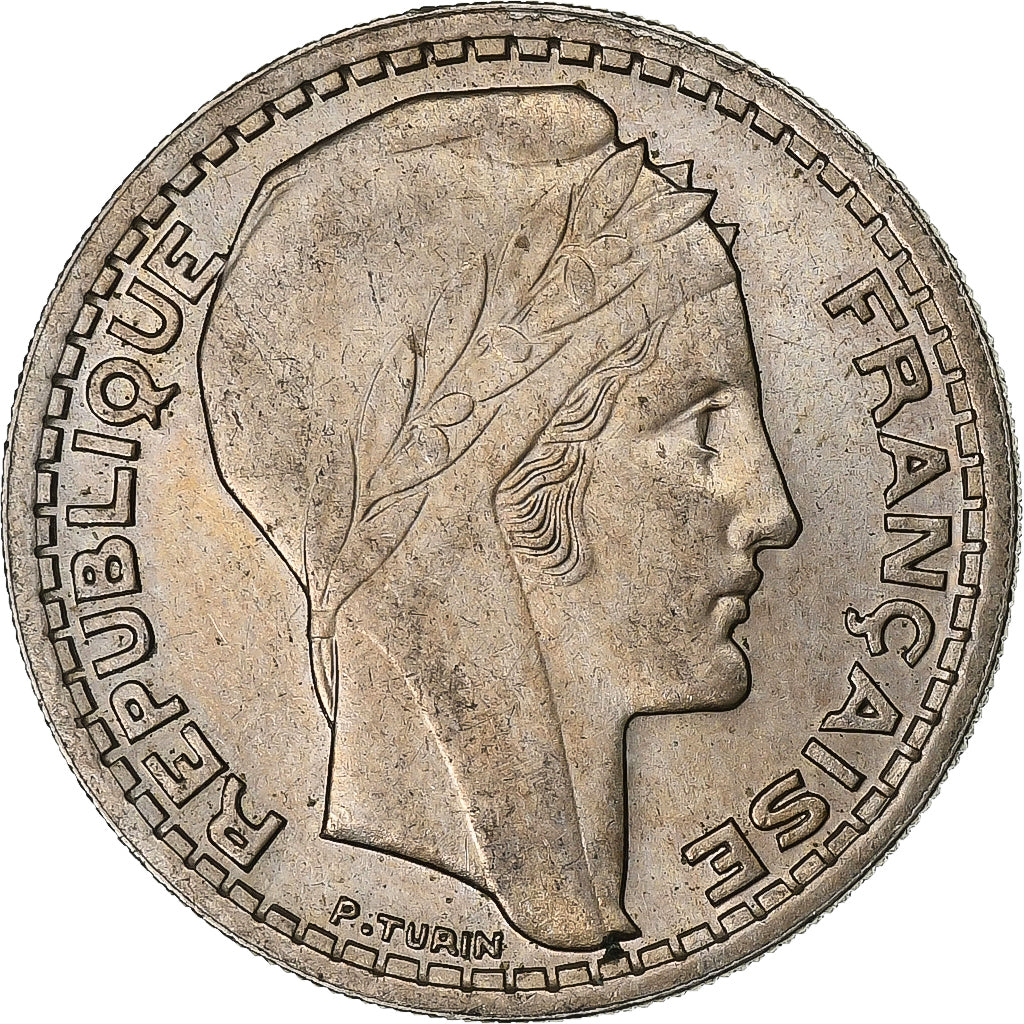 France, 10 Francs, Turin, 1946, Cupro-nickel, TTB, KM:908.1