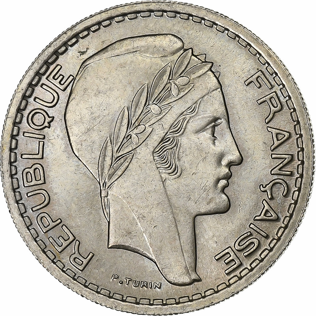 Francia, 10 Francs, Turin, 1948, Paris, Rame-nichel, SPL, KM:909.1
