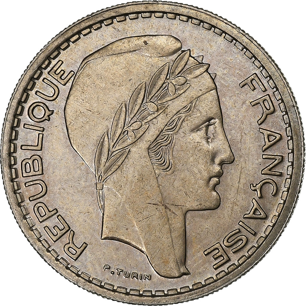 France, 10 Francs, Turin, 1949, Paris, Cupro-nickel, SUP, KM:909.1