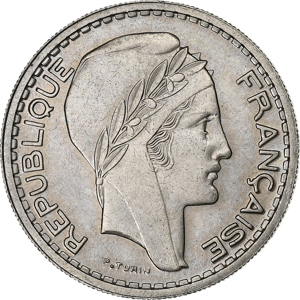 Frankreich, 10 Francs, Turin, 1949, Paris, Kupfer-Nickel, SS, KM:909.1