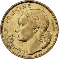 Francia, 20 Francs, Guiraud, 1952, Paris, Aluminio - bronce, MBC+, KM:917.1