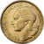 Francja, 20 Francs, Guiraud, 1952, Paris, Aluminium-Brąz, AU(55-58), KM:917.1