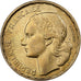 Francia, 20 Francs, Guiraud, 1952, Paris, Aluminio - bronce, EBC, KM:917.1