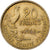 Frankreich, 20 Francs, Guiraud, 1952, Paris, Aluminum-Bronze, SS, KM:917.1