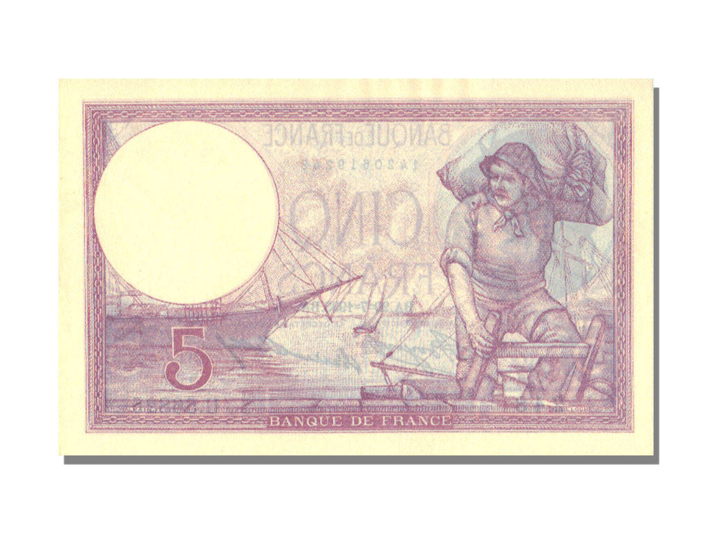 Biljet, Frankrijk, 5 Francs, 5 F 1917-1940 ''Violet'', 1933, 1933-07-20, SUP+
