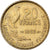 Frankreich, 20 Francs, Guiraud, 1953, Paris, Aluminum-Bronze, SS, KM:917.1