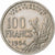 Francia, 100 Francs, Cochet, 1954, Rame-nichel, BB+, KM:919.1