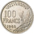 Francia, 100 Francs, Cochet, 1955, Rame-nichel, BB+, KM:919.1