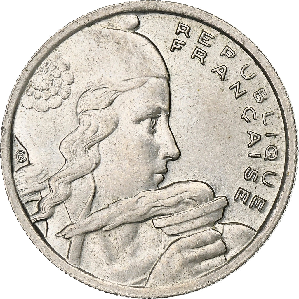 Francia, 100 Francs, Cochet, 1954, Beaumont - Le Roger, Rame-nichel, SPL-