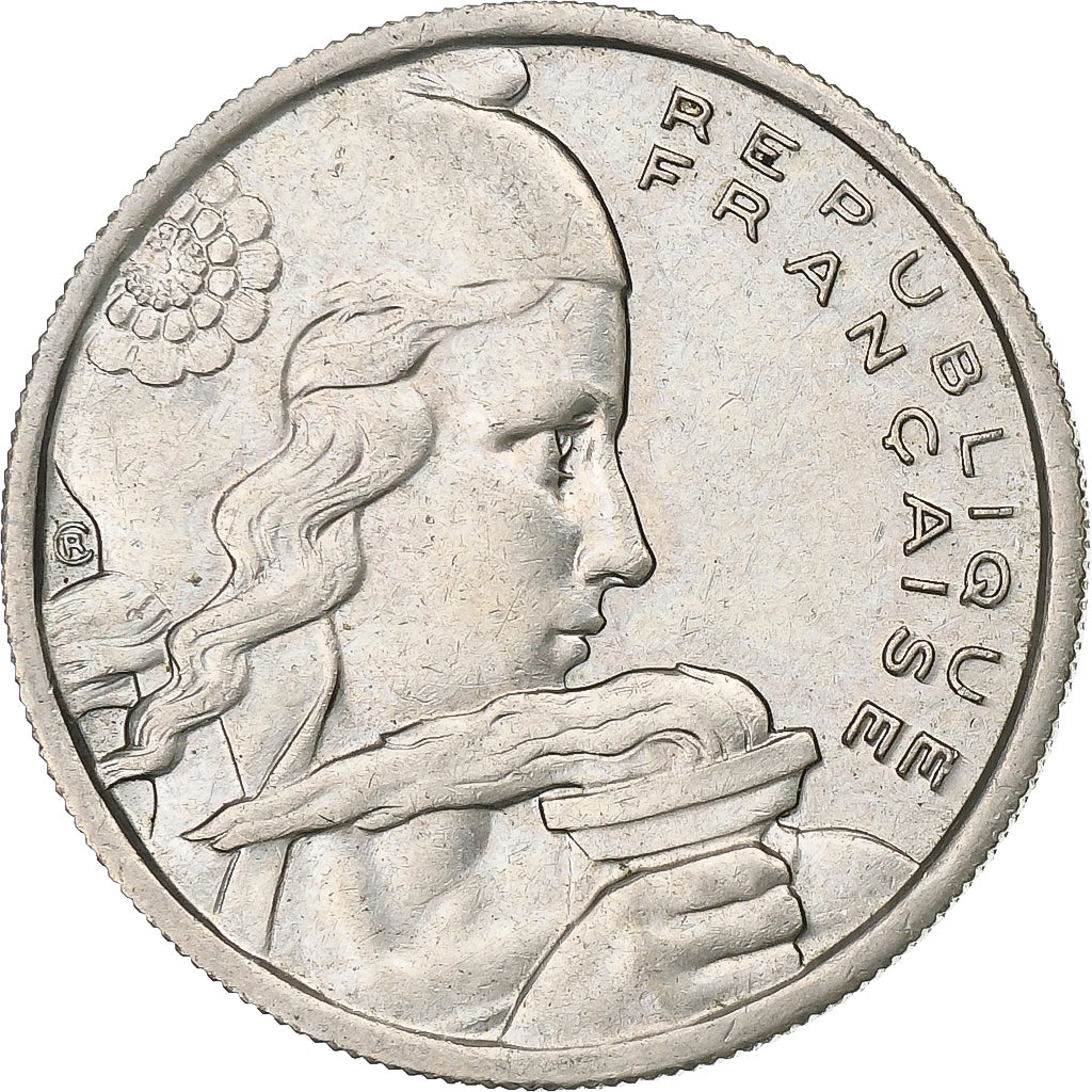 Frankreich, 100 Francs, Cochet, 1955, Beaumont - Le Roger, Kupfer-Nickel, SS