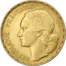 Francia, 50 Francs, Guiraud, 1952, Paris, Aluminio - bronce, MBC+, KM:918.1