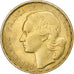 Francia, 20 Francs, Guiraud, 1952, Paris, Alluminio-bronzo, BB, KM:917.1