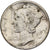 United States, Dime, Mercury Dime, 1917, Philadelphia, Silver, VF(30-35), KM:140